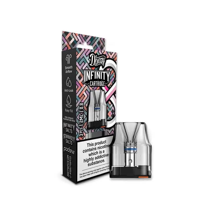 Doozy Vape Co Infinity Replacement Pods – 0.8ohm