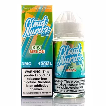 Kiwi Melon Iced – Cloud Nurdz E-Juice (100 ml)