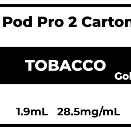 Pod Pro 2 盒烟草(金色)28.5毫克/毫升