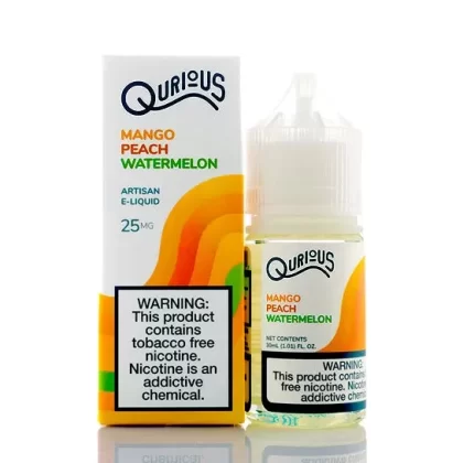 Mango Peach Watermelon Salt – Qurious E-Juice
