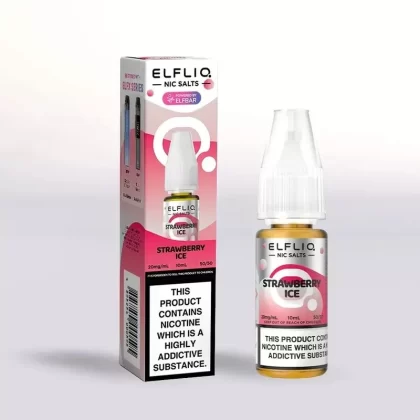 Elf Bar ElfLiq Strawberry Ice Nic Salt E-Liquid