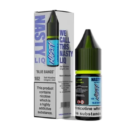 Blue Bangs Nastyliq Vape Juice by Nasty Juice