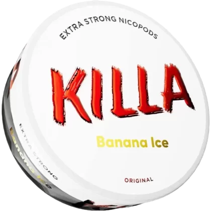 Killa Banana Ice 13.2mg Nicotine Pouches (5 Pack)
