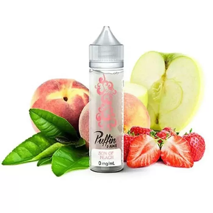 Son of a Peach E-Liquid by Puffin E-Juice