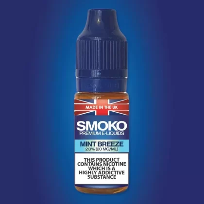 Mint Breeze Flavour – E-Liquid (UK Made)