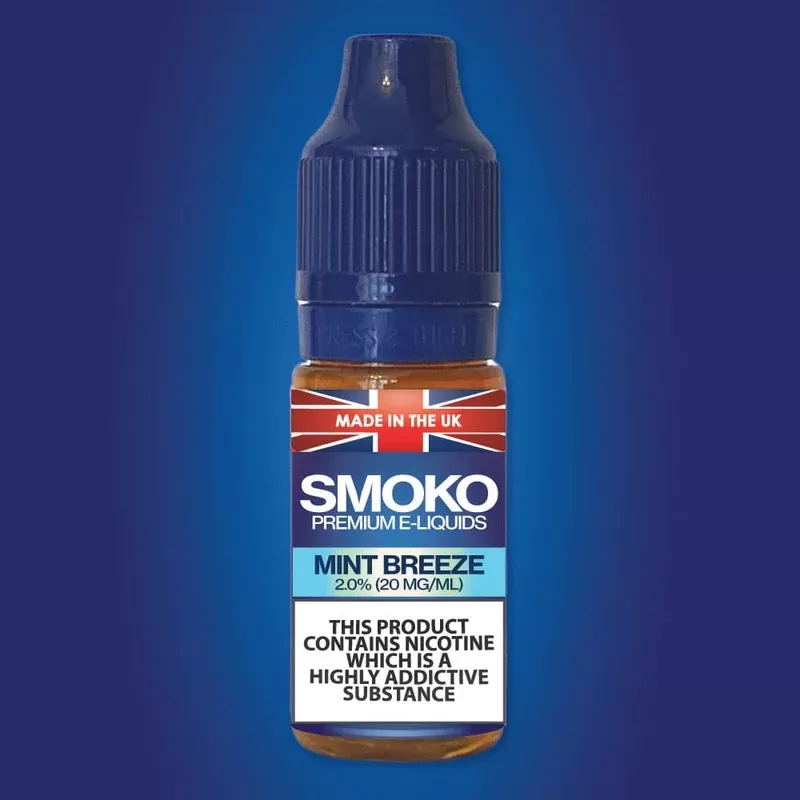 Mint Breeze Flavour – E-Liquid (UK Made)