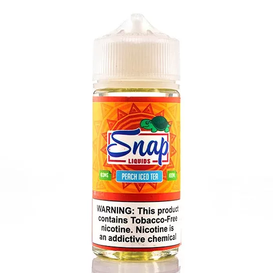 Peach Iced Tea – Snap E-Juice (100 ml)