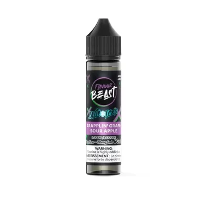 Flavour Beast E-Liquid 60mL Salts – Grapplin’ Grape S Apple