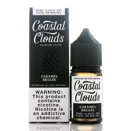 Caramel Brulee Salt – Coastal Clouds E-Juice