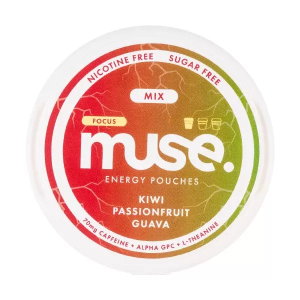 Kiwi Passionfruit Guava Energy Pouches by Muse