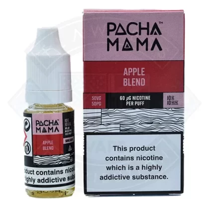 Pacha Mama Salts Apple Blend 10ml E Liquid
