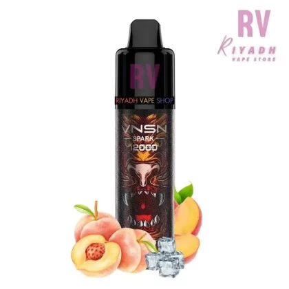VNSN Spark 12000 Puffs Disposable Vape – Peach Ice