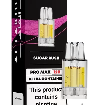 Sugar Rush Al Fakher Crown Bar Pro Max 12K Refill Pod