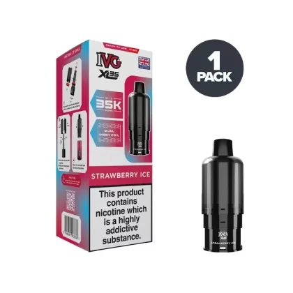 Strawberry Ice IVG XL35 Prefilled Pods