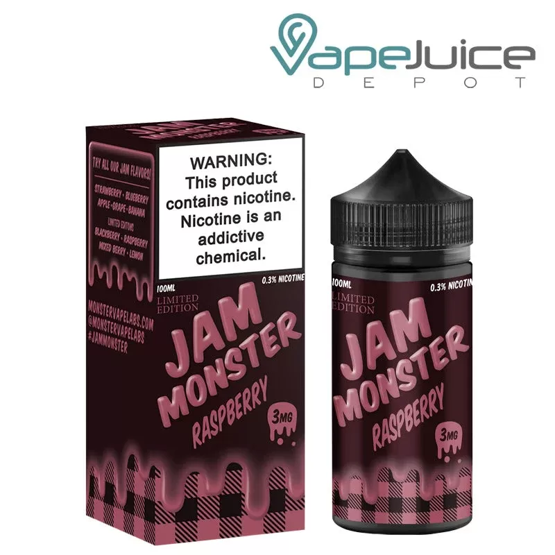 Raspberry Jam Monster eLiquid 100ml