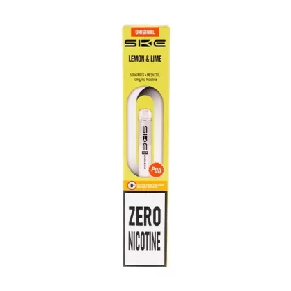 Lemon Lime Crystal Bar 600 Zero Nicotine Prefilled Pods by SKE