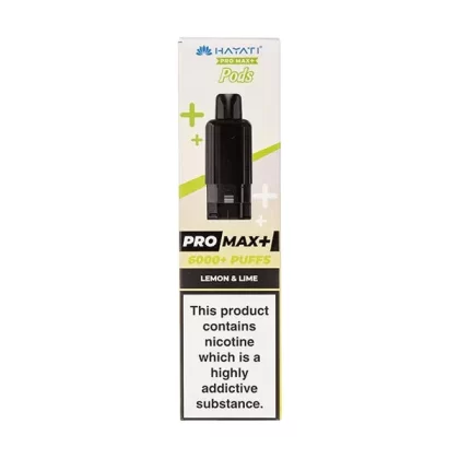 Lemon & Lime Pro Max Prefilled Pod + Refill by Hayati