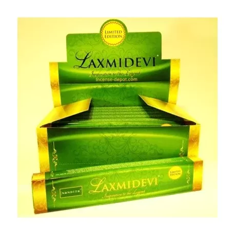 Nandita – Laxmidevi Incense Natural & Organic Hand-rolled Masala Incense Sticks 15g