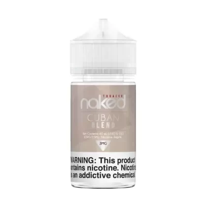 Cuban Blend Tobacco E-Liquid by Naked 100 Tobacco