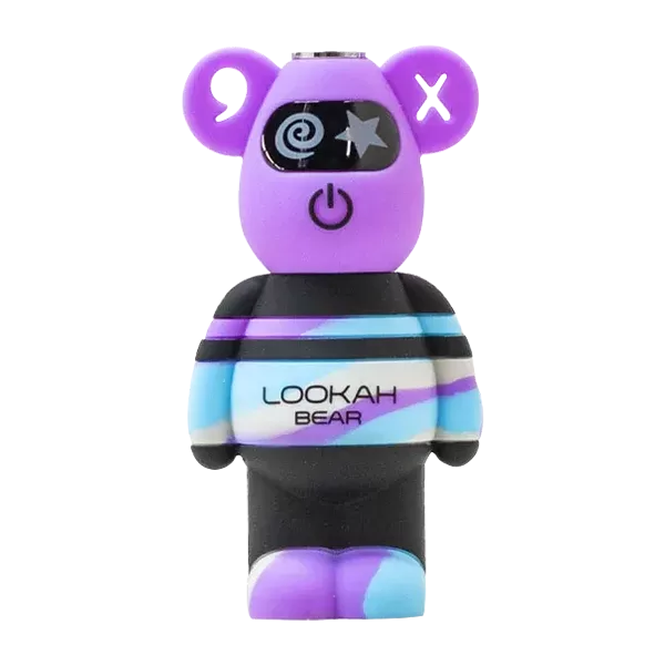 Purple Tie Dye LOOKAH Bear Battery Limited Edition