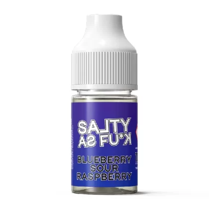 Blueberry Sour Raspberry – Salty As Fu*k (Bar Salts) 10ml