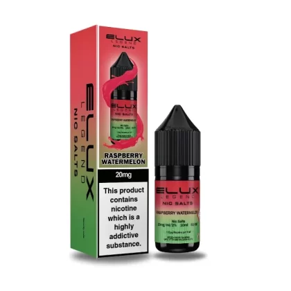Raspberry Watermelon Nic Salt E-Liquid by Elux Legend