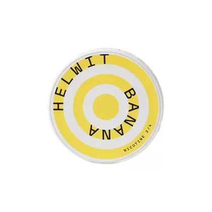 HELWIT – Banana Nicotine Pouches – 20 Pouches 7mg