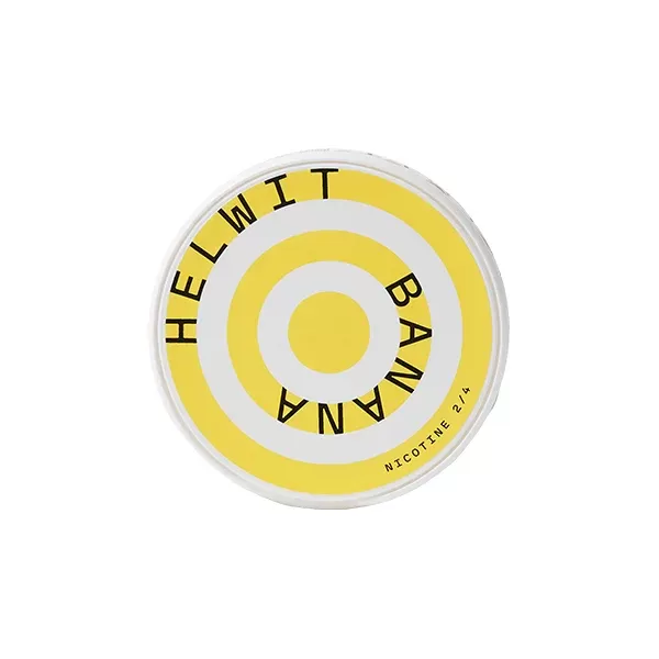 HELWIT – Banana Nicotine Pouches – 20 Pouches 7mg