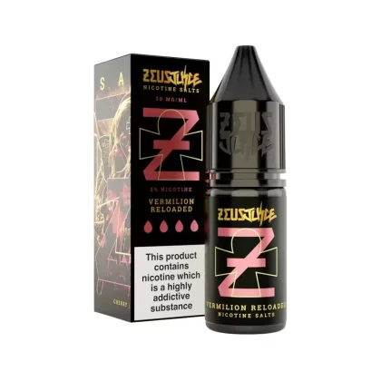 Zeus Juice Vermilion Reloaded 10ml Nic Salt