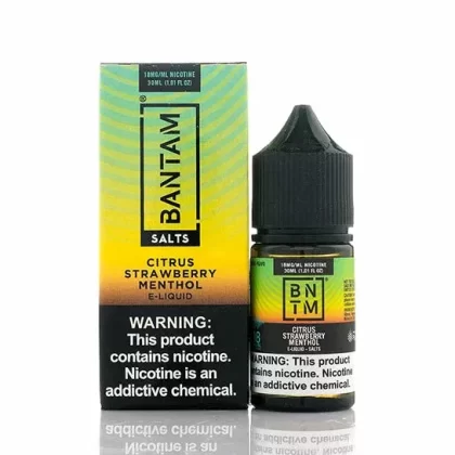 Citrus Strawberry Menthol Salt – Bantam E-Juice