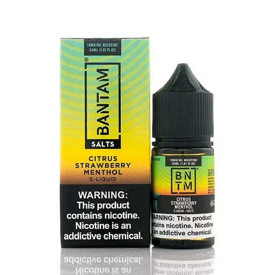 Citrus Strawberry Menthol Salt – Bantam E-Juice
