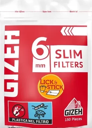 Zigarettenfilter Gizeh Slim