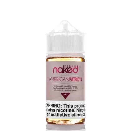Naked 100 Tobacco – American Patriot – 60ml