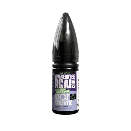 Blueberry Acai Cooler Limited Edition Nic Salt E-Liquid by Riot Bar EDTN