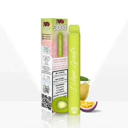 IVG Disposable – 3000 Puffs – Kiwi Passionfruit Guava