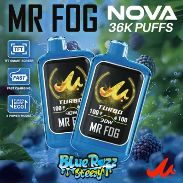 Mr Fog Nova Steezy Disposable Vape – 36000+ Puffs