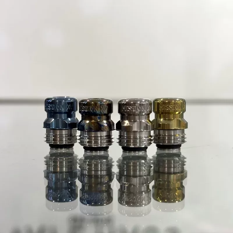 MISSION XV mini Nuke V2 Style BORO Integrated Tip (Titanium Edition)