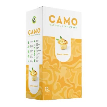 Banana Custard Chamomile Leaf Wraps (125 wraps/box)