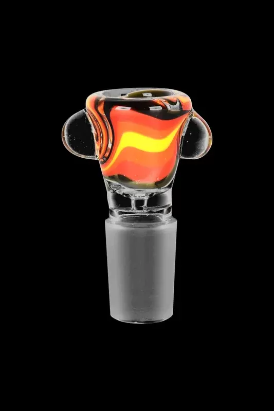 Sunrise Swirl Glass Bowl