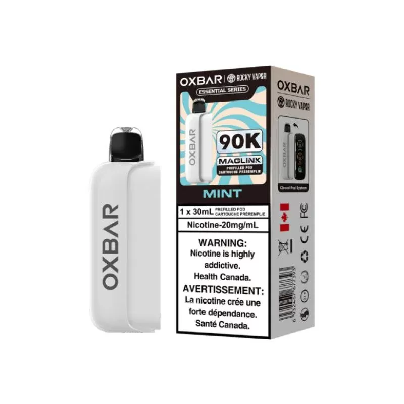 Oxbar Maglink 90K Pre-Filled Pod – Mint (Essential Series)