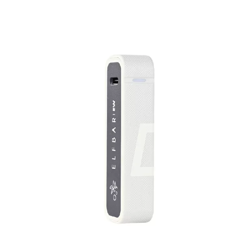 EW POWER BANK – White Semi Concave Polygon