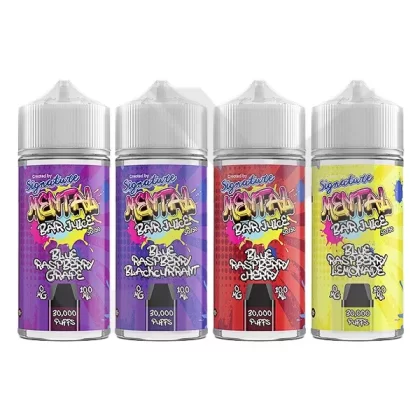 0mg Signature Mental Bar Juice 100ml Shortfill (50PG/50VG)