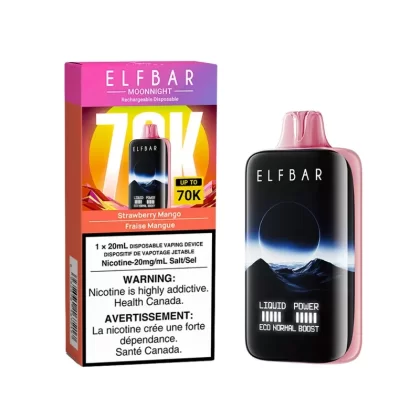 ELF BAR – Moon Night 70K – STRAWBERRY MANGO