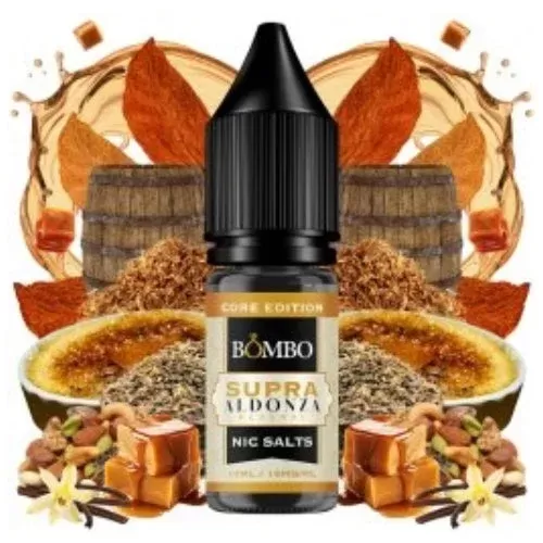 Supra Aldonza Reserve Core Edition – Platinum Tobacs Nic Salts 10ml (Bombo)