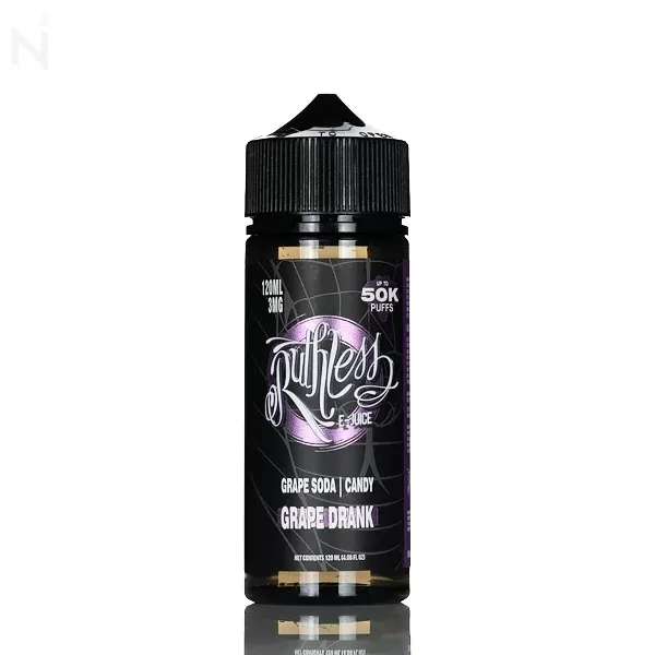Ruthless Original E-Liquid – Grape Drank – 120mL