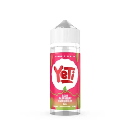 Yeti Summit Series Sour Raspberry Watermelon Ice 100ml Shortfill E-Liquid