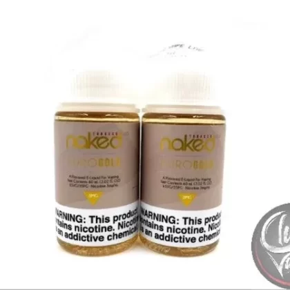 Euro Gold E Liquid by Naked 100 Tobacco 120mL