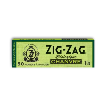 Zig-Zag | Feuilles de chanvre biologique 1 1/4″