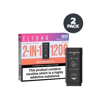 Wild Berries Ice Elf Bar 1200 Pre-filled Pods