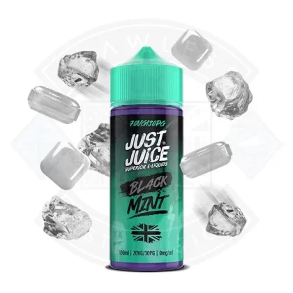 Just Juice Mint – Black 0mg 100ml Shortfill